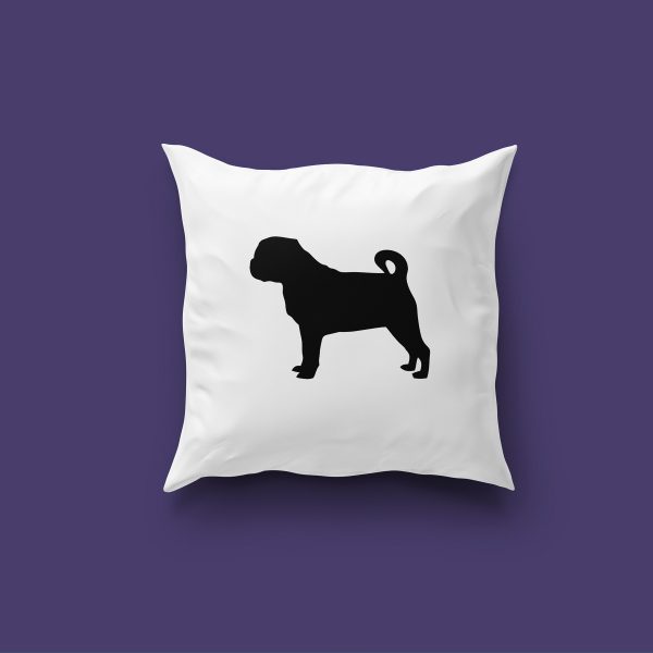 Pug Dog Cushion