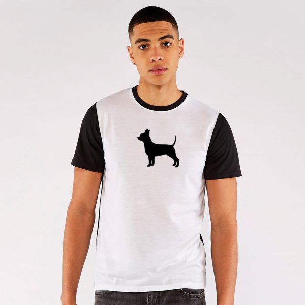 Chihuahua Vanilla White Panel T-Shirt