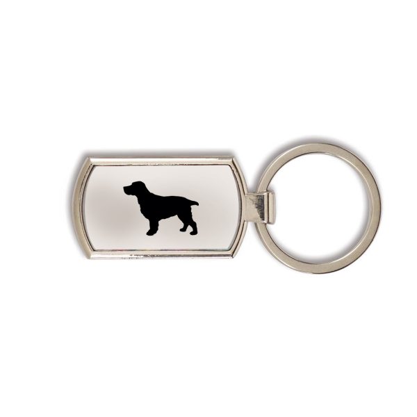 Cocker Spaniel Metal Key Ring