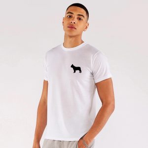 French Bulldog Vanilla Men’s Modern T-Shirt