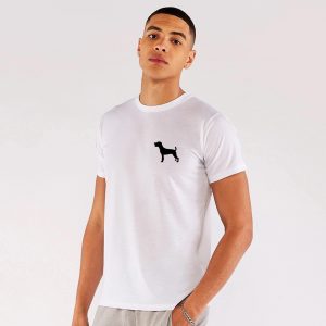 Jack Russell Terrier Vanilla Men’s Modern T-Shirt