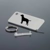 Labrador Retrievers Rectangular Key Ring