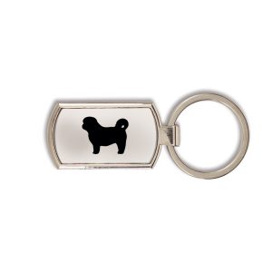 Shih Tzu Metal Key Ring