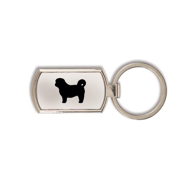 Shih Tzu Metal Key Ring