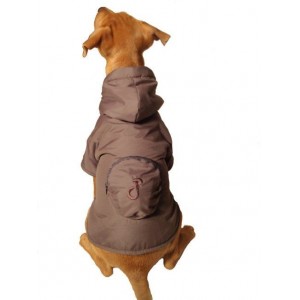 Puchi Pac-a-mac in Chocolate Brown